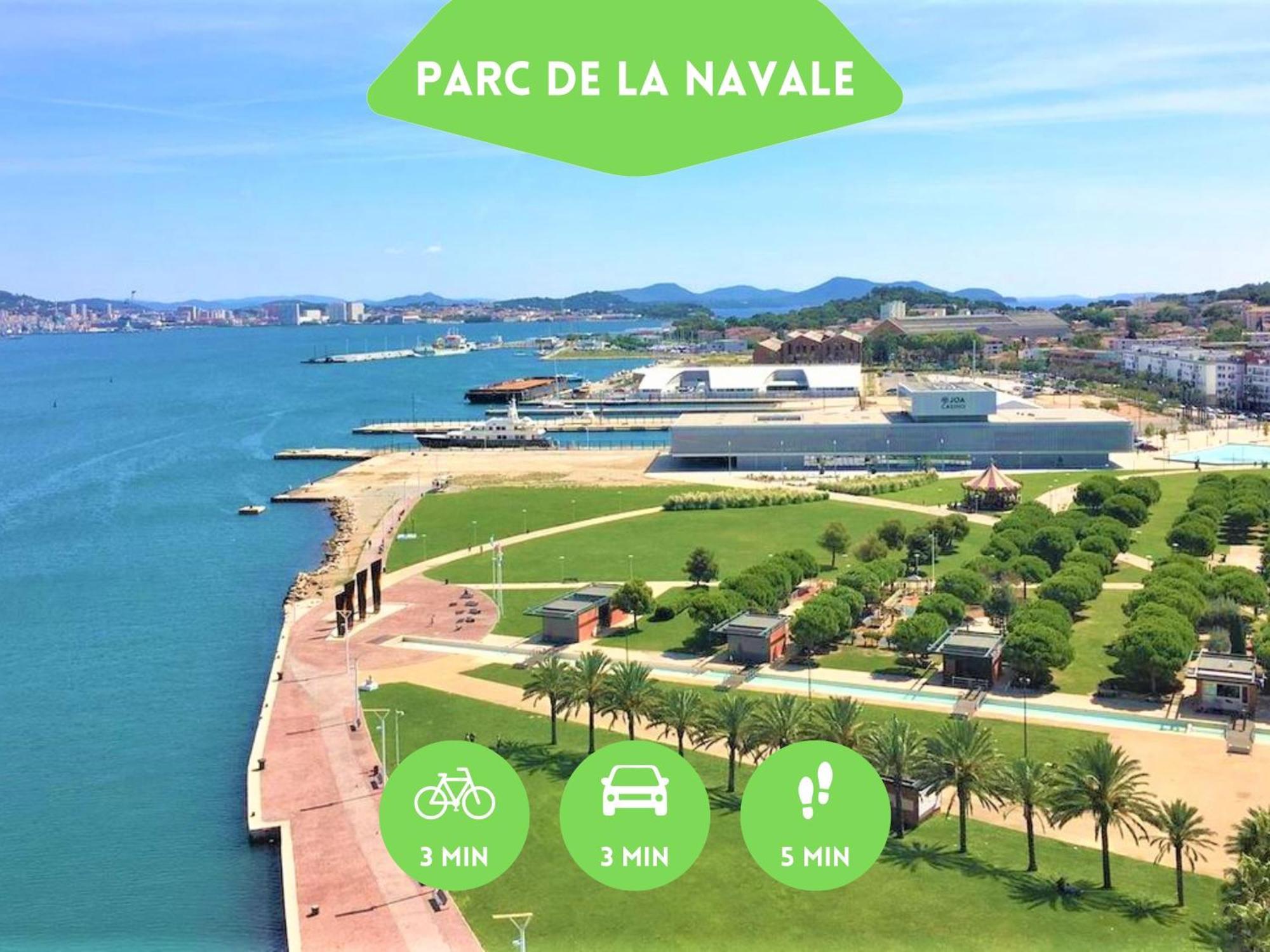 Bao Location - Ideal Pro & Couple - Animaux Acceptes - 5Min A Pied Centre Ville & Port - Commerces - Plages 1,9Km - Parking Gratuit - Wifi Hd La Seyne-sur-Mer Exteriér fotografie